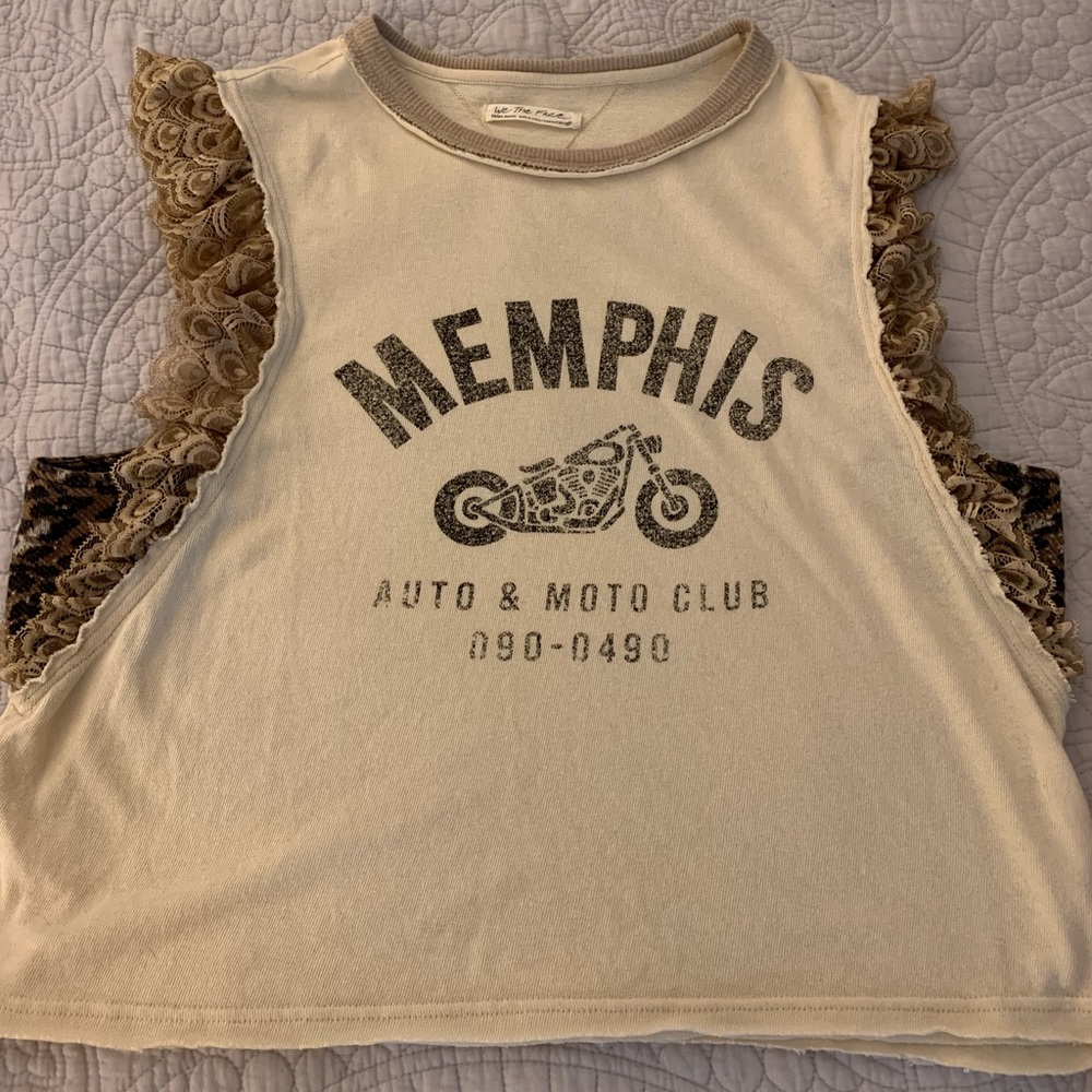 Free People Moto Tank Top